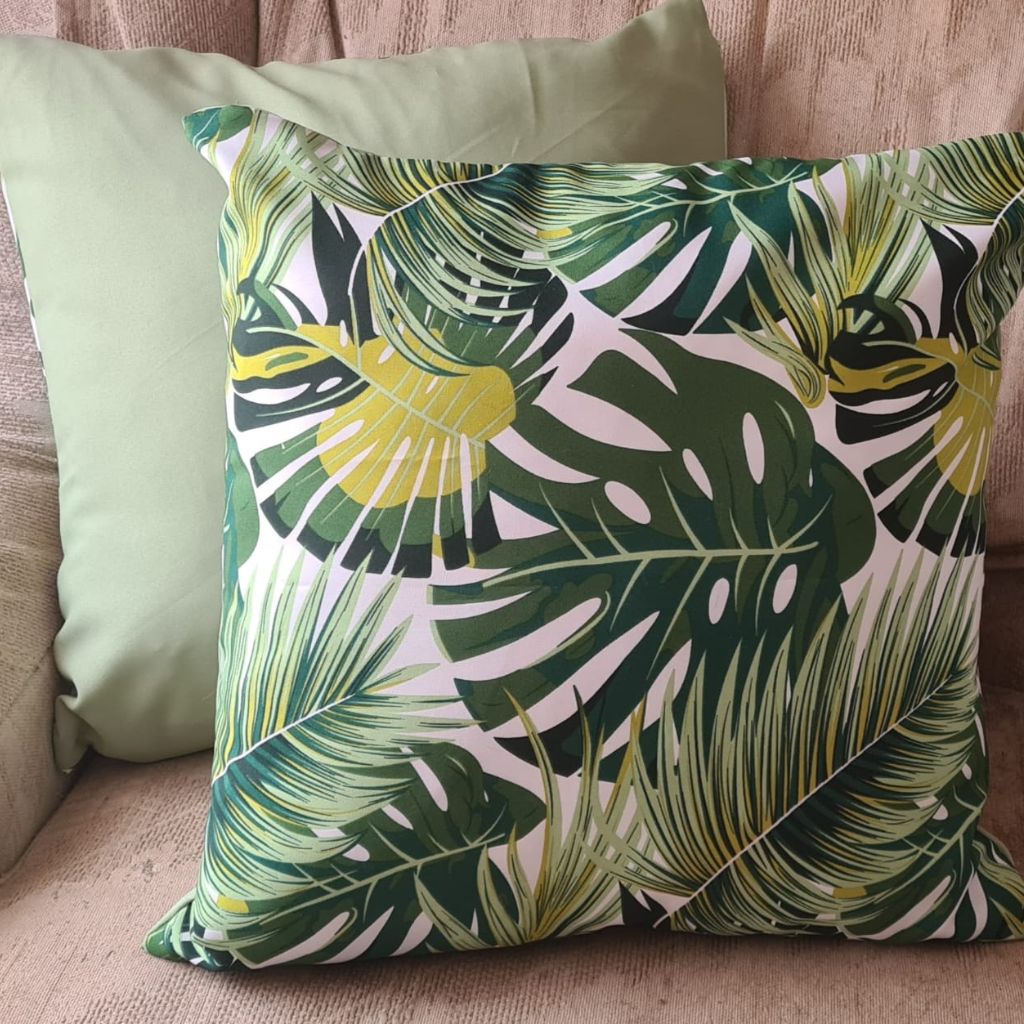 Scatter cushions - Green Green leaved main