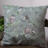 Scatter cushion protea green